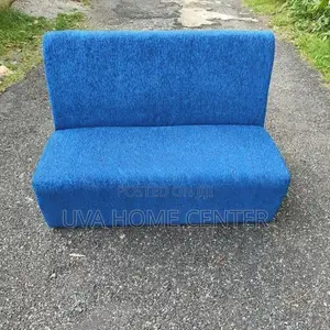 4Ft Blue Lobby Office Sofa Chair