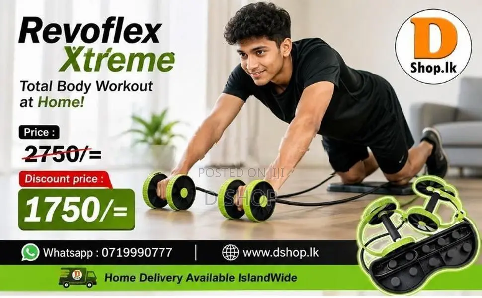 Revoflex Xtreme = Abdominal Trainer Home Workout GYM