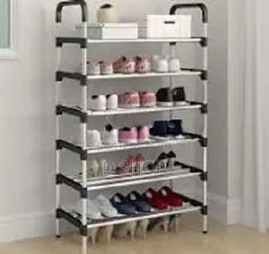 7 Layer Steel Shoe Rack -
