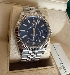 Rolex Sky-Dweller Blue Dial Jubilee