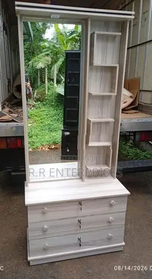 New Modern Melamine Dressing Table .