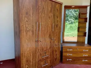 Teak Dressing Table with 3D Cupboard .