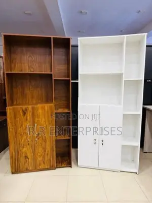 New Modern Melamine Book Cupboard .