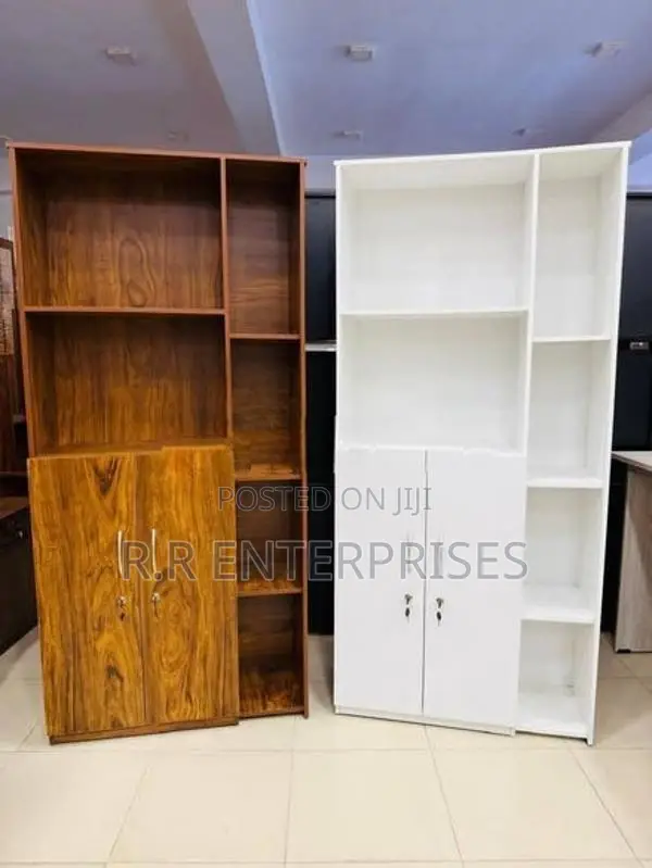 New Modern Melamine Book Cupboard .