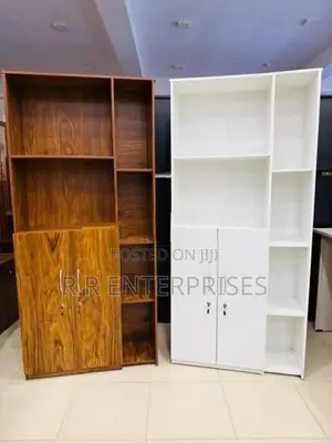 New Modern Melamine Book Cupboard .
