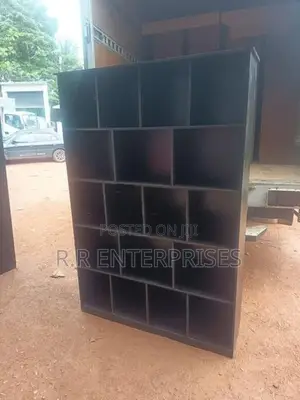 New 6*4 ft Black Open Toy Rack .