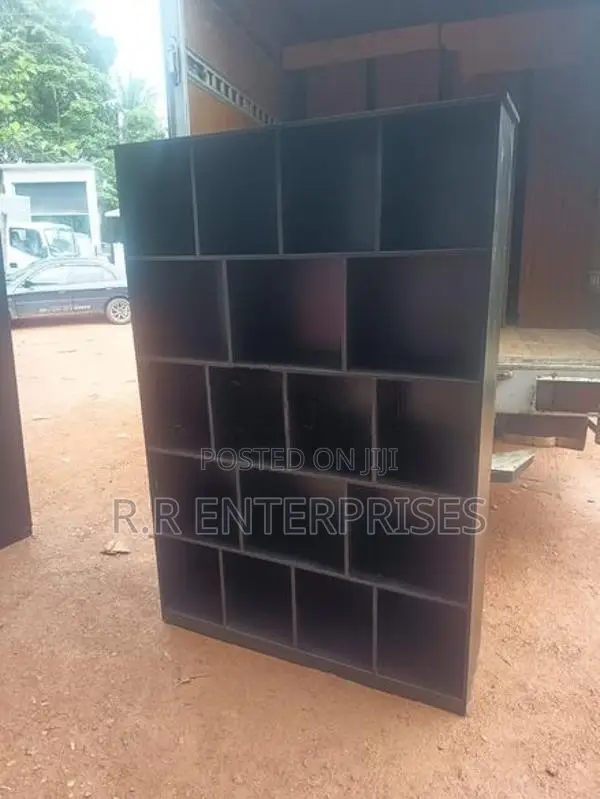 New 6*4 ft Black Open Toy Rack .