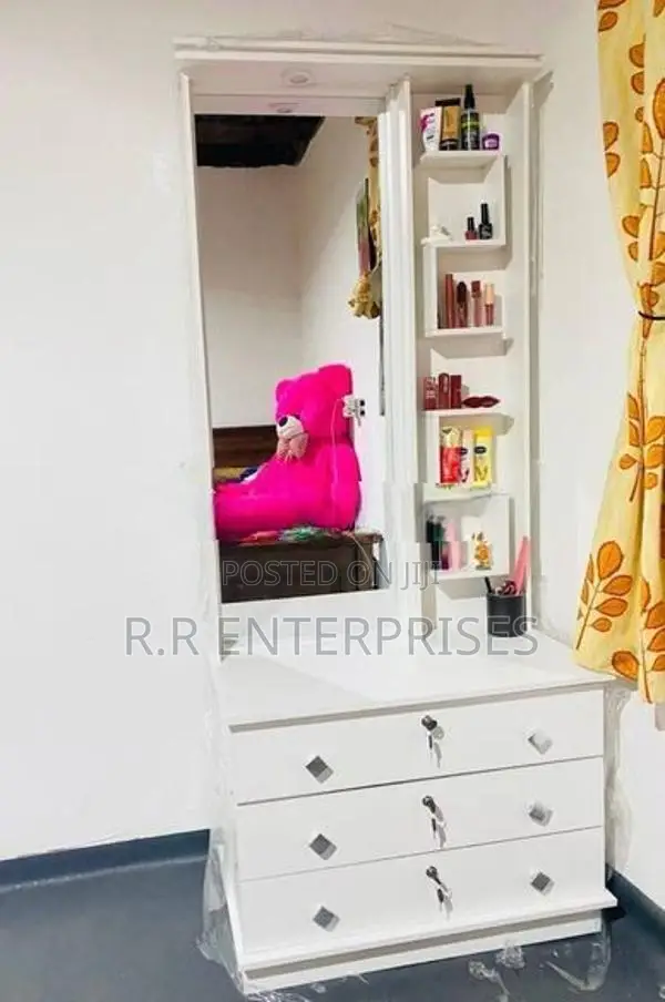 New Modern white Melamine Dressing Table .