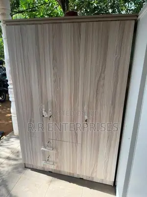 New 3D Ash White Melamine Wardrobes .