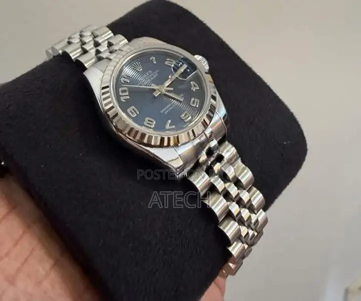 Rolex Lady Datejust 26mm Special Blue Concentric Rare Dial