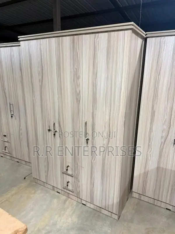 New Ash White Melamine Wardrobes .3D.