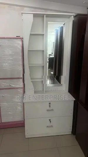 New white Melamine dressing table .