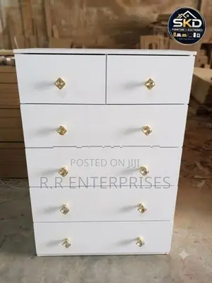 New White Chest Drawer set .