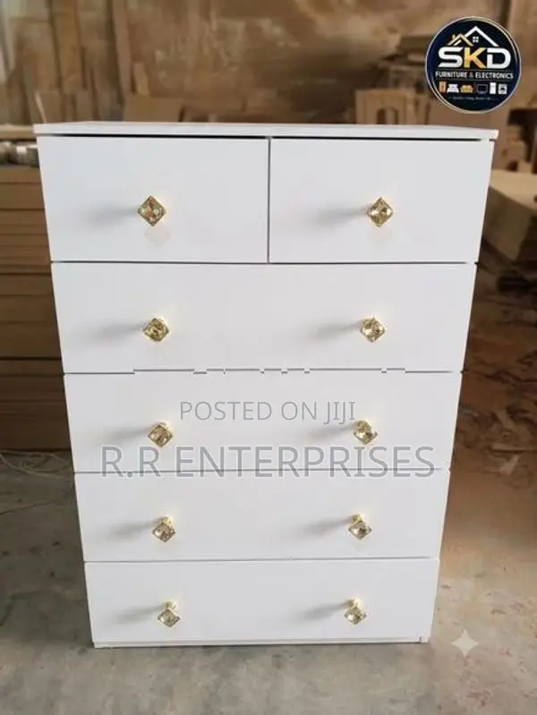 New White Chest Drawer set .