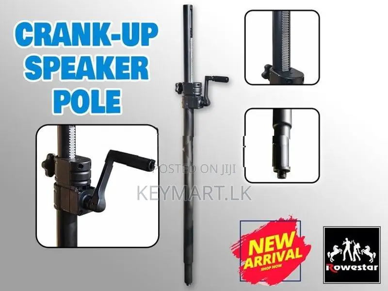 Crankup Speaker Pole