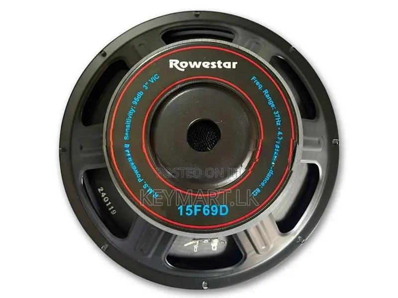 15 inch Woofer Driver - 15F69D 400W R.M.S.