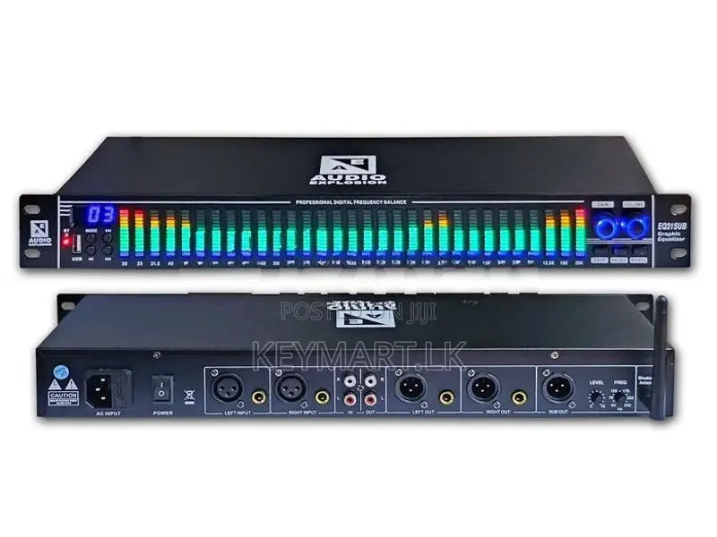 31 Band Digital Equalizer with Spectrum Analizer
