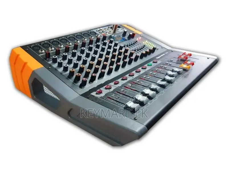 ROWESTAR 1000W 8-Channel Powered Mixer RS-8