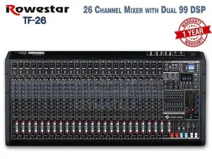 ROWESTAR 26-Channel Mixer TF-26