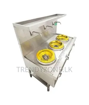 Industrial Wok Burner Triple (With fan)