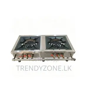 Industrial Stock Pot Cooker-04 Rings Double