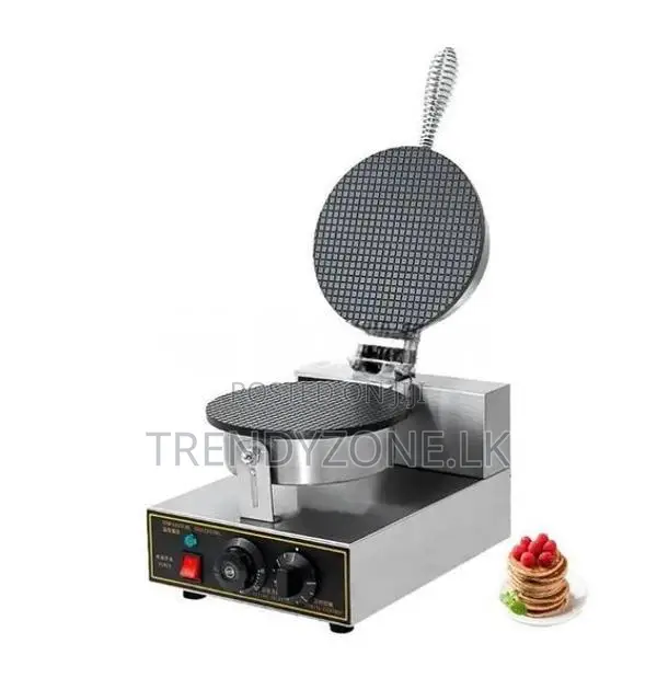 Industrial Electric Single Ice Cone Waffle Maker
