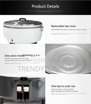 Industrial Gas Rice Cooker 23L