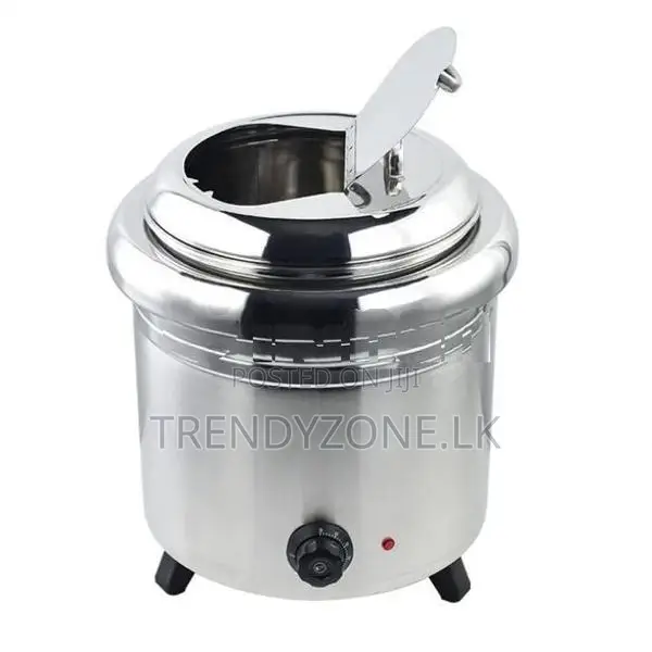 Industrial Soup Kettle 13L – Stainless Steel Finish