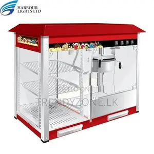 Industrial Electric Pop Corn Machine With Showcase
