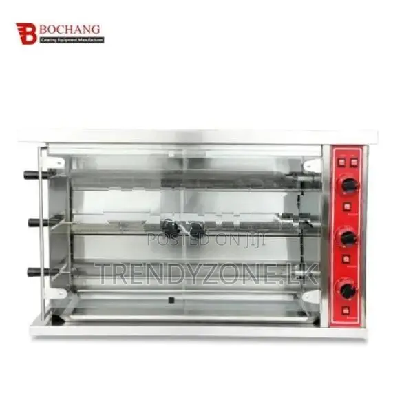 Industrial Gas Chicken Rotisserie -3 Layers