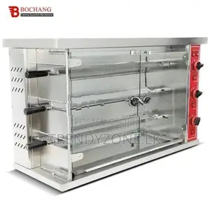 Industrial Gas Chicken Rotisserie -3 Layers
