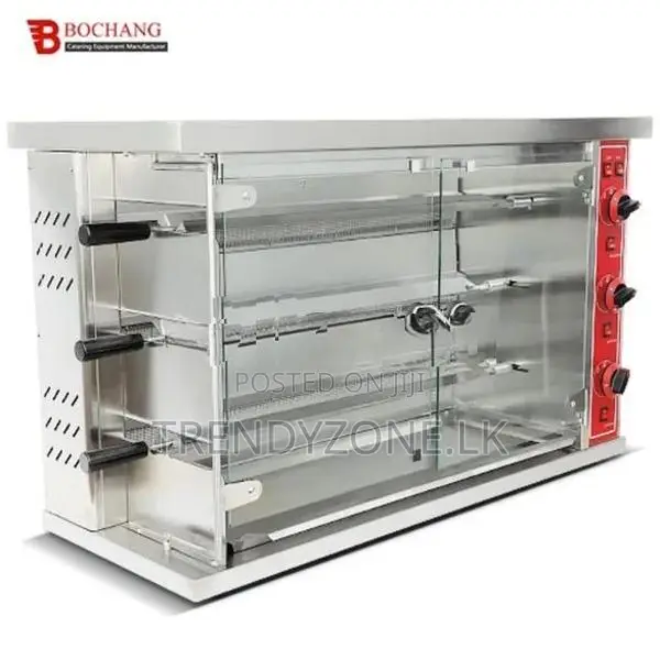 Industrial Gas Chicken Rotisserie -3 Layers