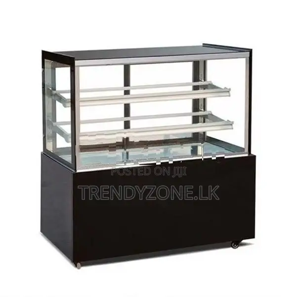Industrial Cake Display Showcase - 900MM Square