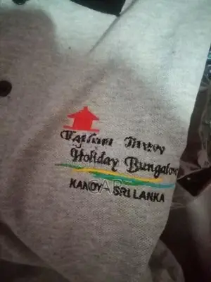 promotional t shirt embroid