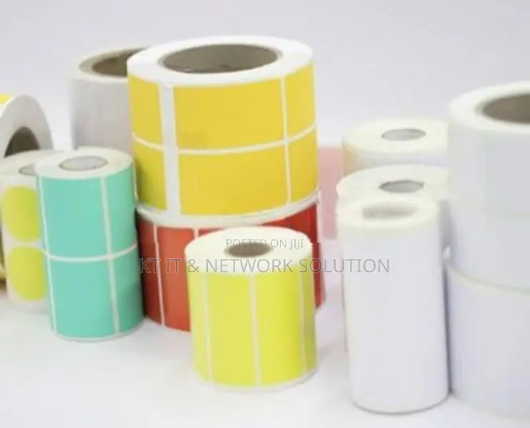 100mm x Thermal Transfer 1ups 500 Pcs - Yellow Color