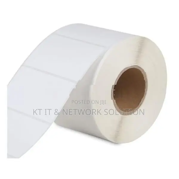 58mm x 40mm Thermal Transfer 1ups 1500Pcs Sticker Roll