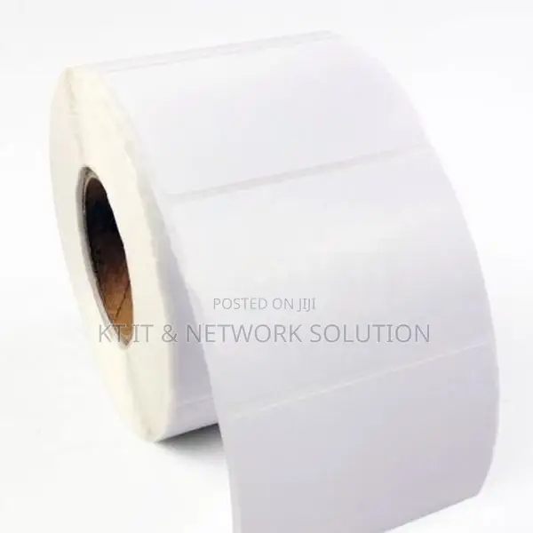 70mm x 35mm Thermal Transfer 1ups 2000 Pcs Sticker Roll