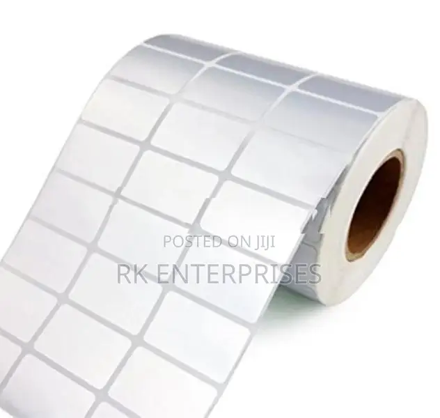 Thermal Transfer 34mm x 25mm 3ups 6000 PCS Barcode Roll