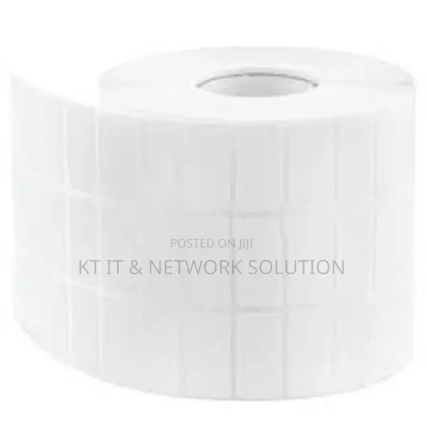 Thermal Transfer 24mm x 12mm 4ups 20000Pcs Sticker Tag Roll