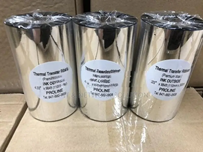 110mm x 300m Thermal Wax Ribbon
