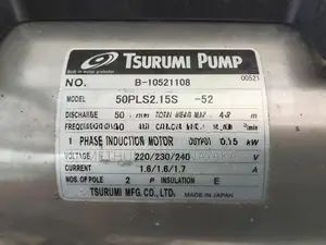Tsurumi Water Pump