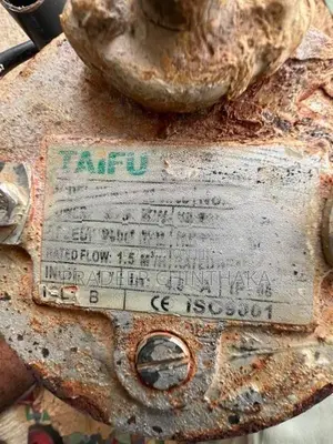 Taifu Water Pump 1 hp Motor