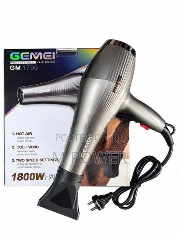 Gemei Hair Dryer 1800W - GM-1796