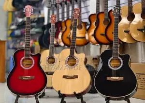 Heroes Semi Acoustic Box Guitar ( Brand New )