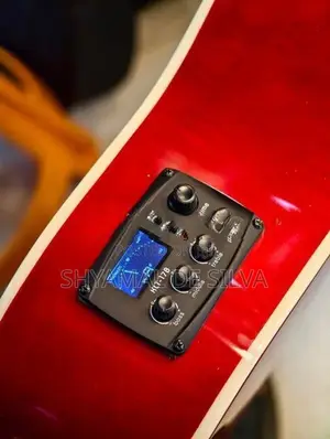 Heroes Semi Acoustic Box Guitar ( Brand New )
