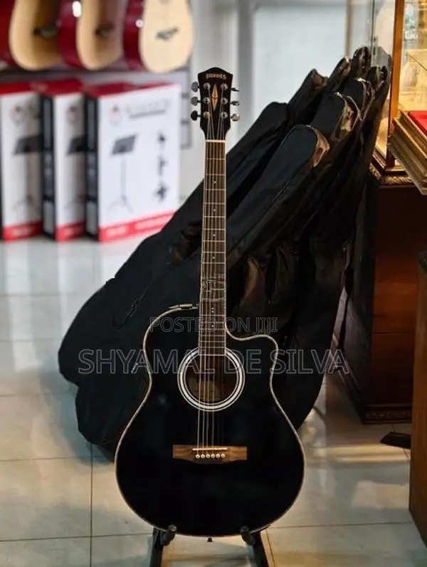 Heroes Semi Acoustic Box Guitar ( Brand New )