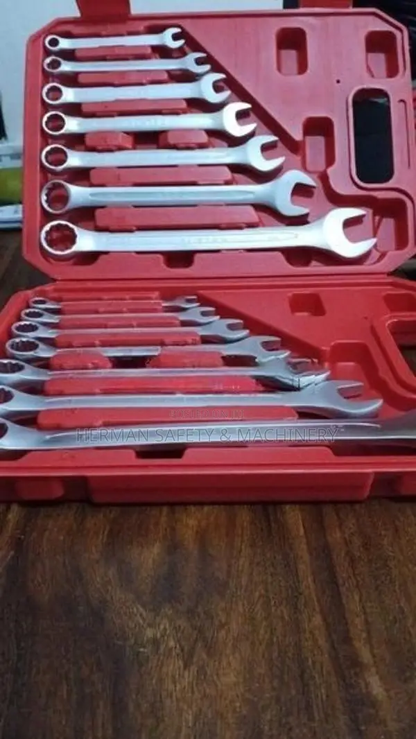 14-Piece Metric Combination Spanner / Wrench Set Herman PT 1275