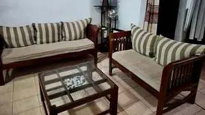Teak Wooden Sofa Set 3-2