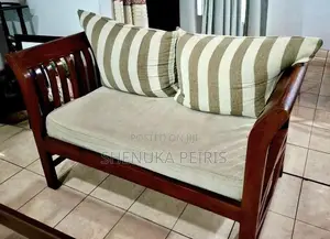 Teak Wooden Sofa Set 3-2
