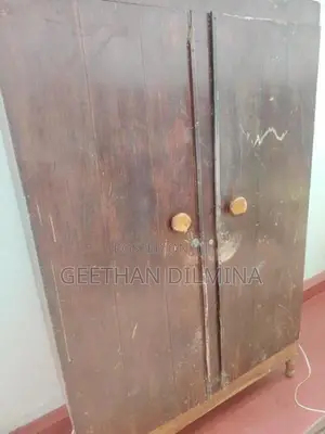 Solid Teak Wood Wardrobe තේක්ක ලී අල්මාරිය